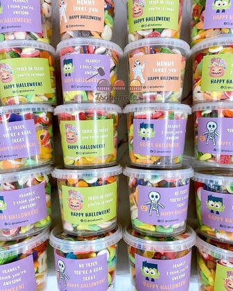 Halloween Goodies by the Bucket